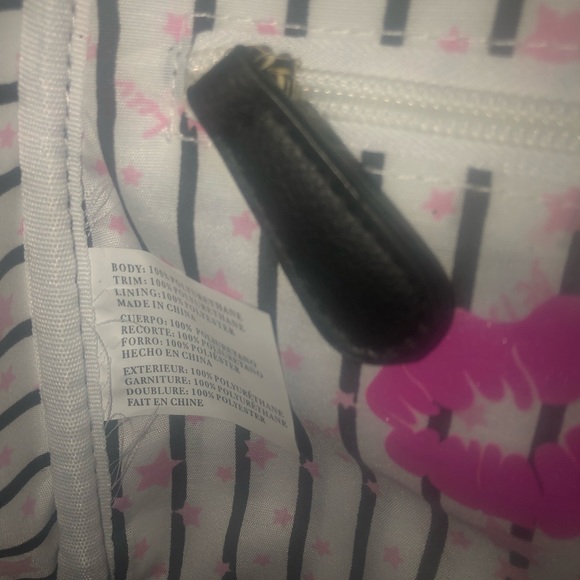 LUV Betsey Johnson Girls' Backpack Football NWT - Picture 7 of 8